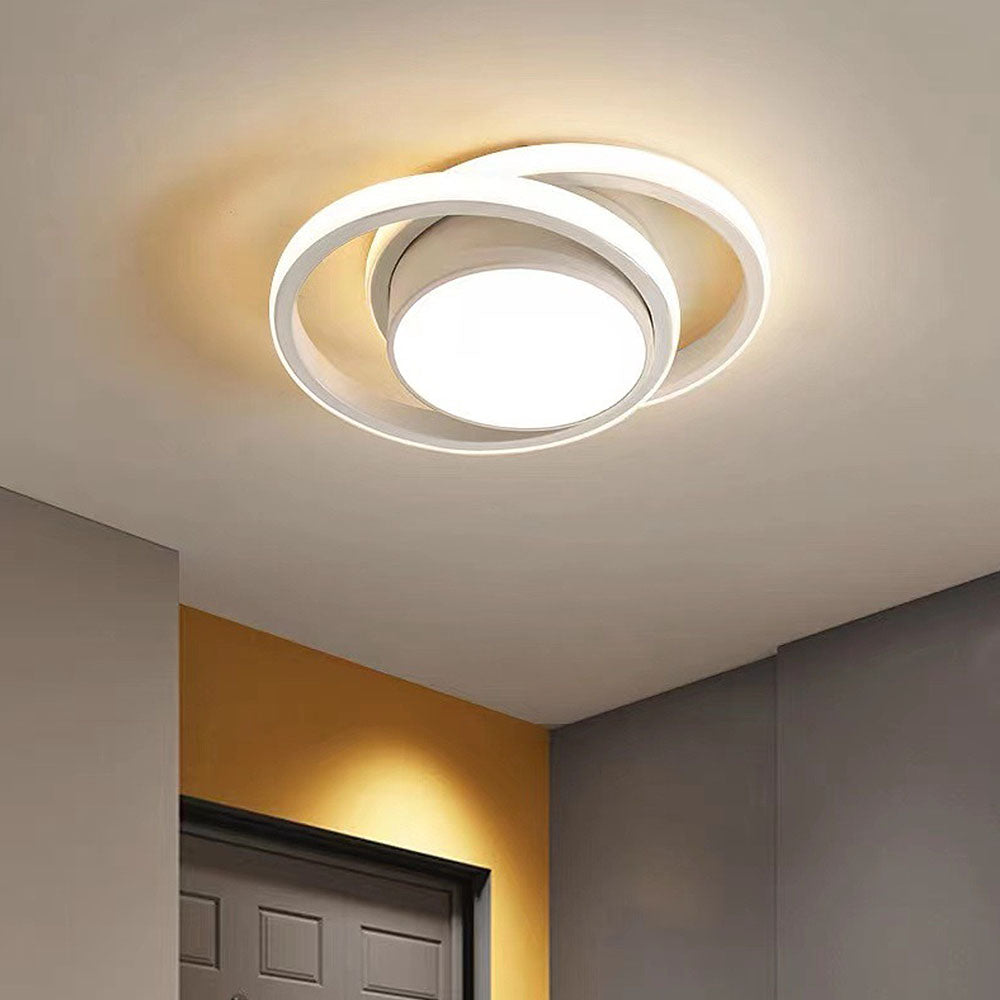 Ceiling Light Double Ring LED Minimalist Style | Monvel