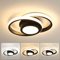 Ceiling Light Double Ring LED Minimalist Style | Monvel