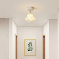 Ceiling Light Flower Glass in Modern Interior | Florva