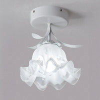 Ceiling Light Flower Glass in Modern Interior | Florva