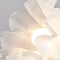 Ceiling Light Flower Glass in Modern Interior | Florva