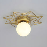 Ceiling Light Glass Flush Mount in Nordic Style | Auralis