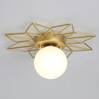 Ceiling Light Glass Flush Mount in Nordic Style | Auralis