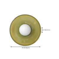 Ceiling Light Glass Geometric Nordic Modern Flush Mount | Cenaro