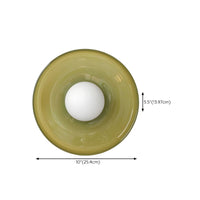 Ceiling Light Glass Geometric Nordic Modern Flush Mount | Cenaro