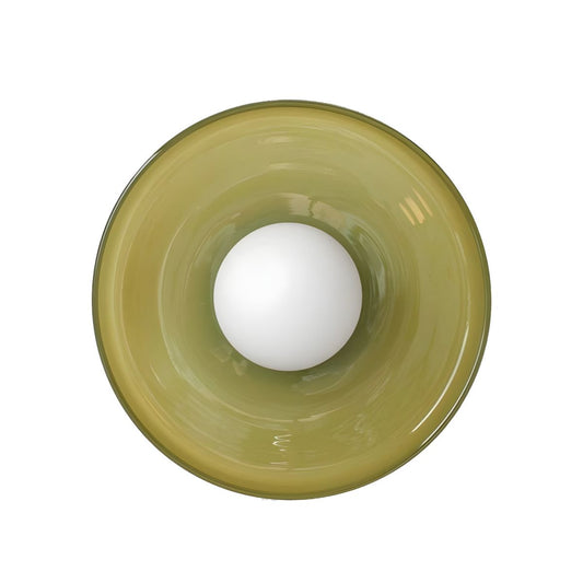 Ceiling Light Glass Geometric Nordic Modern Flush Mount | Cenaro
