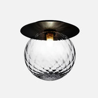 Ceiling Light Glass Globe Surface Mounted Modern Interior | Glavon