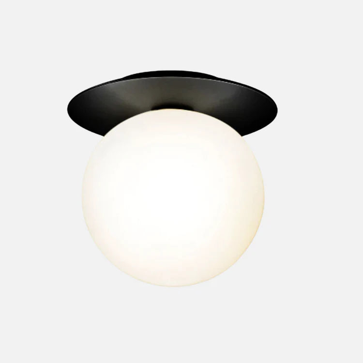 Ceiling Light Glass Globe Surface Mounted Modern Interior | Glavon