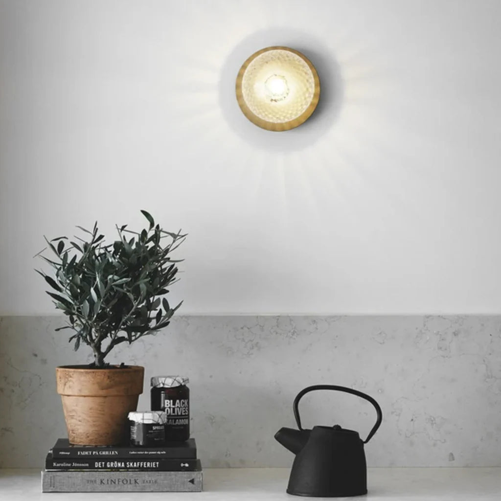 Ceiling Light Glass Globe Surface Mounted Modern Interior | Glavon