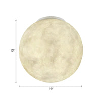 Ceiling Light Glass Sphere Flush Mounted Modern Ceiling | Lunavio