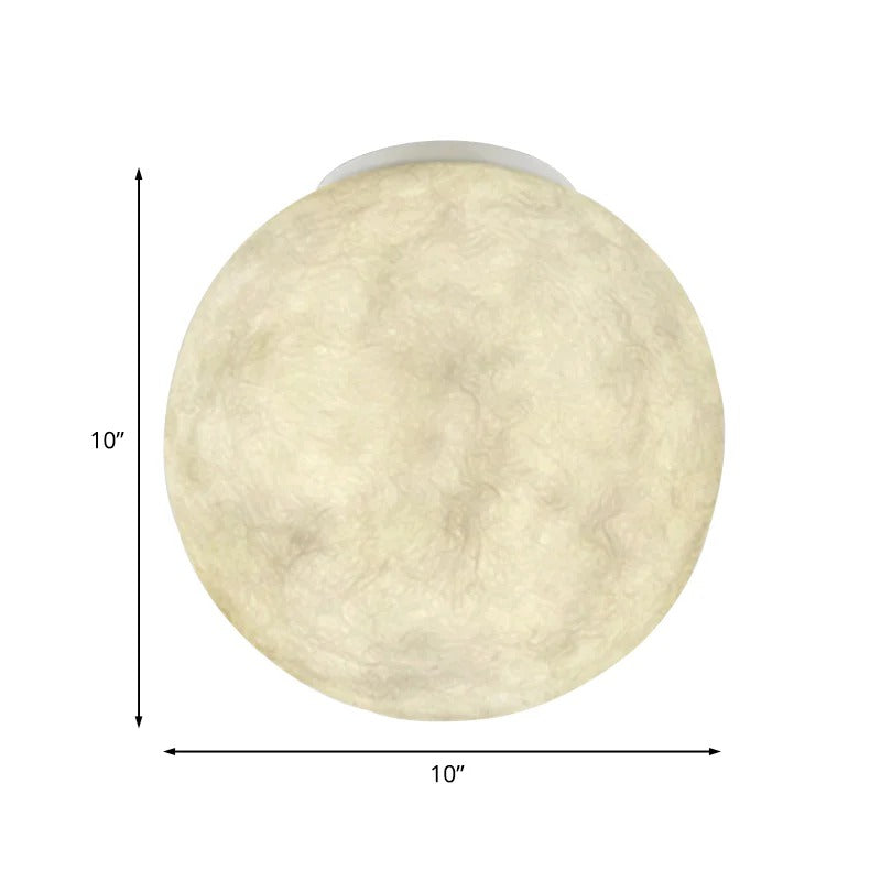 Ceiling Light Glass Sphere Flush Mounted Modern Ceiling | Lunavio