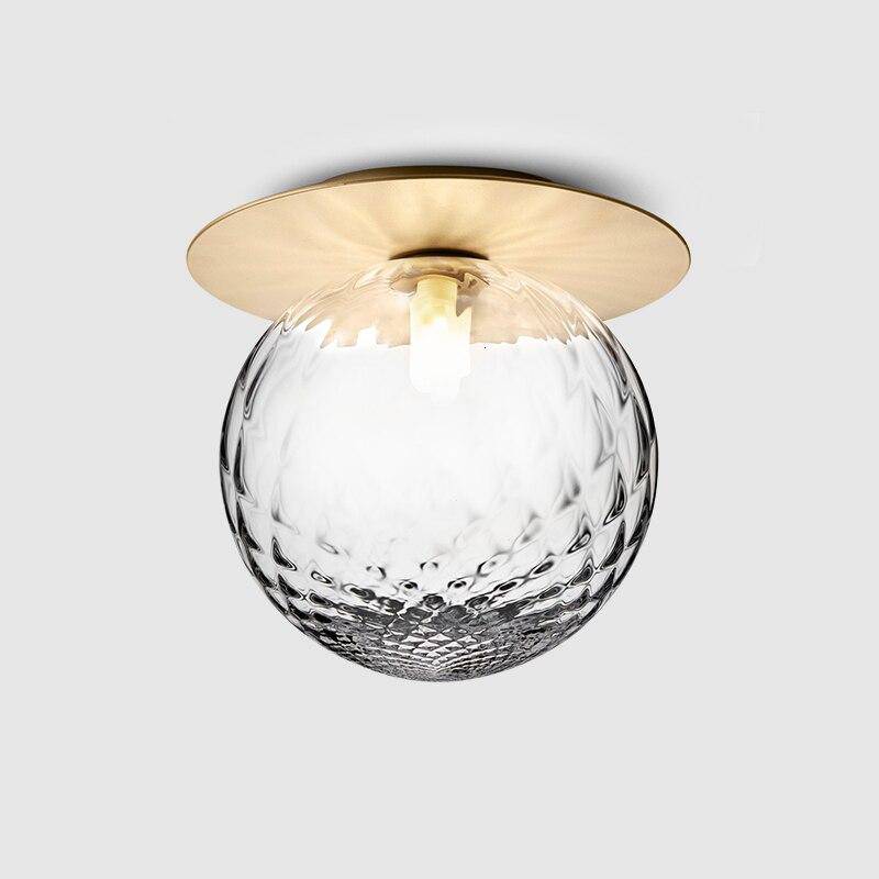 Ceiling Light Glass Sphere Modern LED Design | Porvella