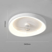 Ceiling Light Iron Fan Modern Minimalist | Lenvor