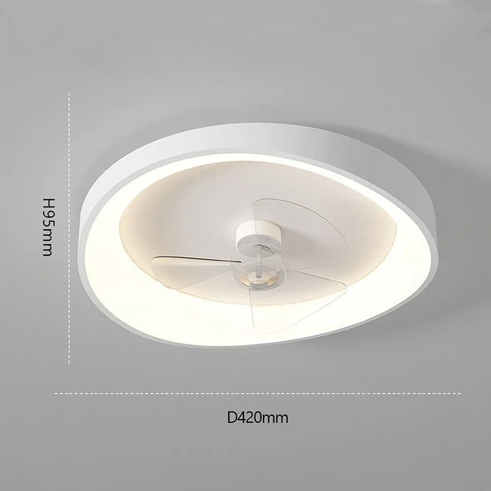 Ceiling Light Iron Fan Modern Minimalist | Lenvor
