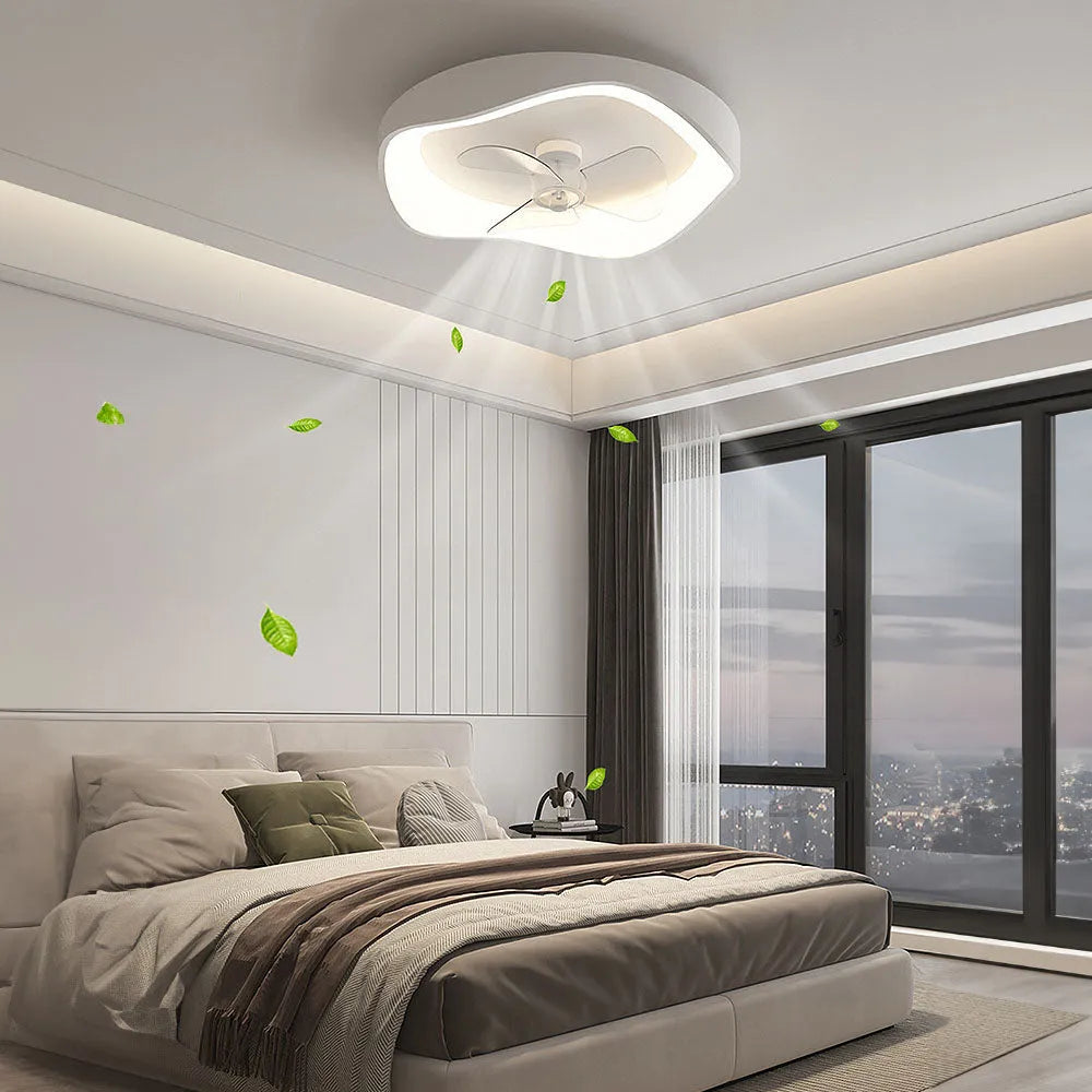 Ceiling Light Iron Fan Modern Minimalist | Lenvor