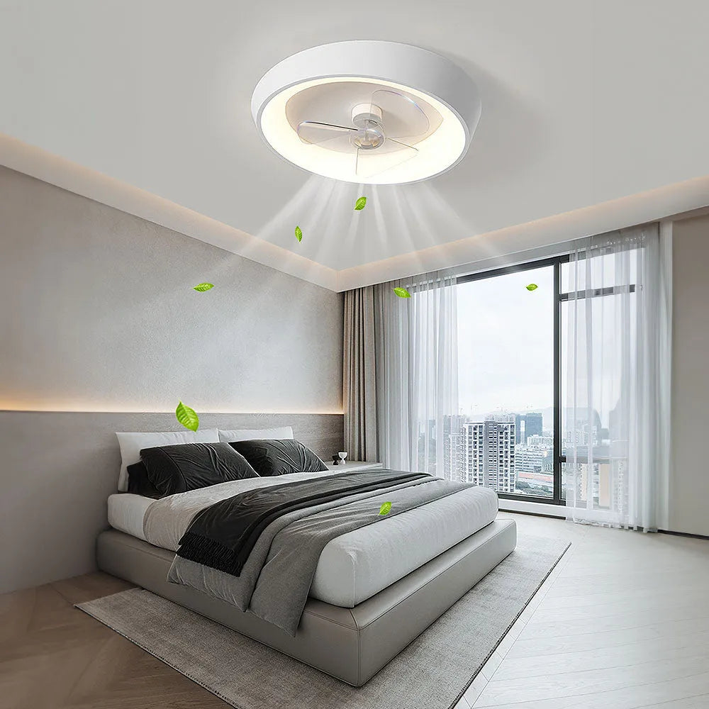 Ceiling Light Iron Fan Modern Minimalist | Lenvor