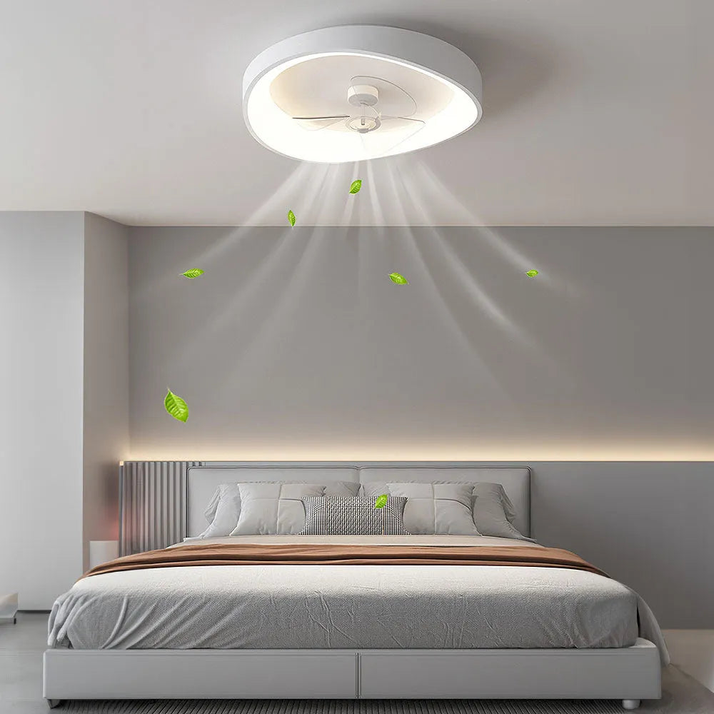Ceiling Light Iron Fan Modern Minimalist | Lenvor