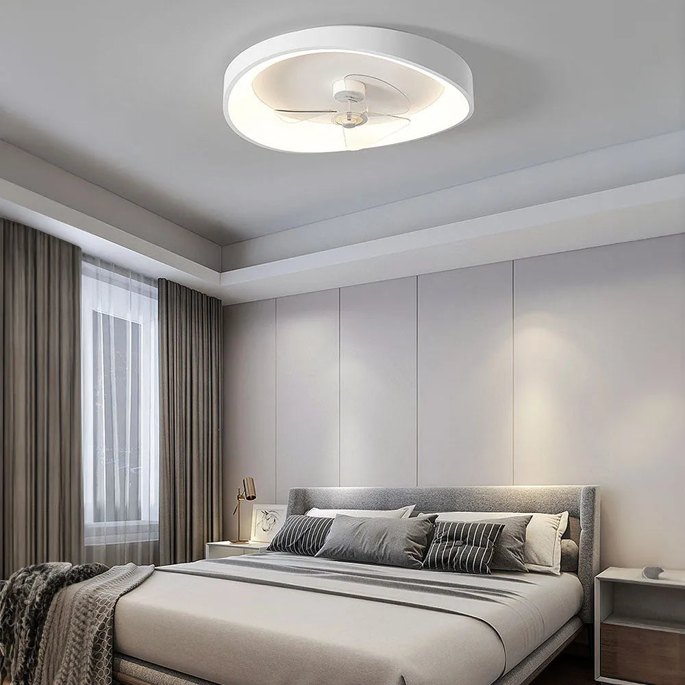 Ceiling Light Iron Fan Modern Minimalist | Lenvor