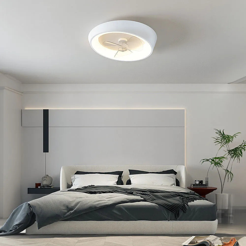 Ceiling Light Iron Fan Modern Minimalist | Lenvor
