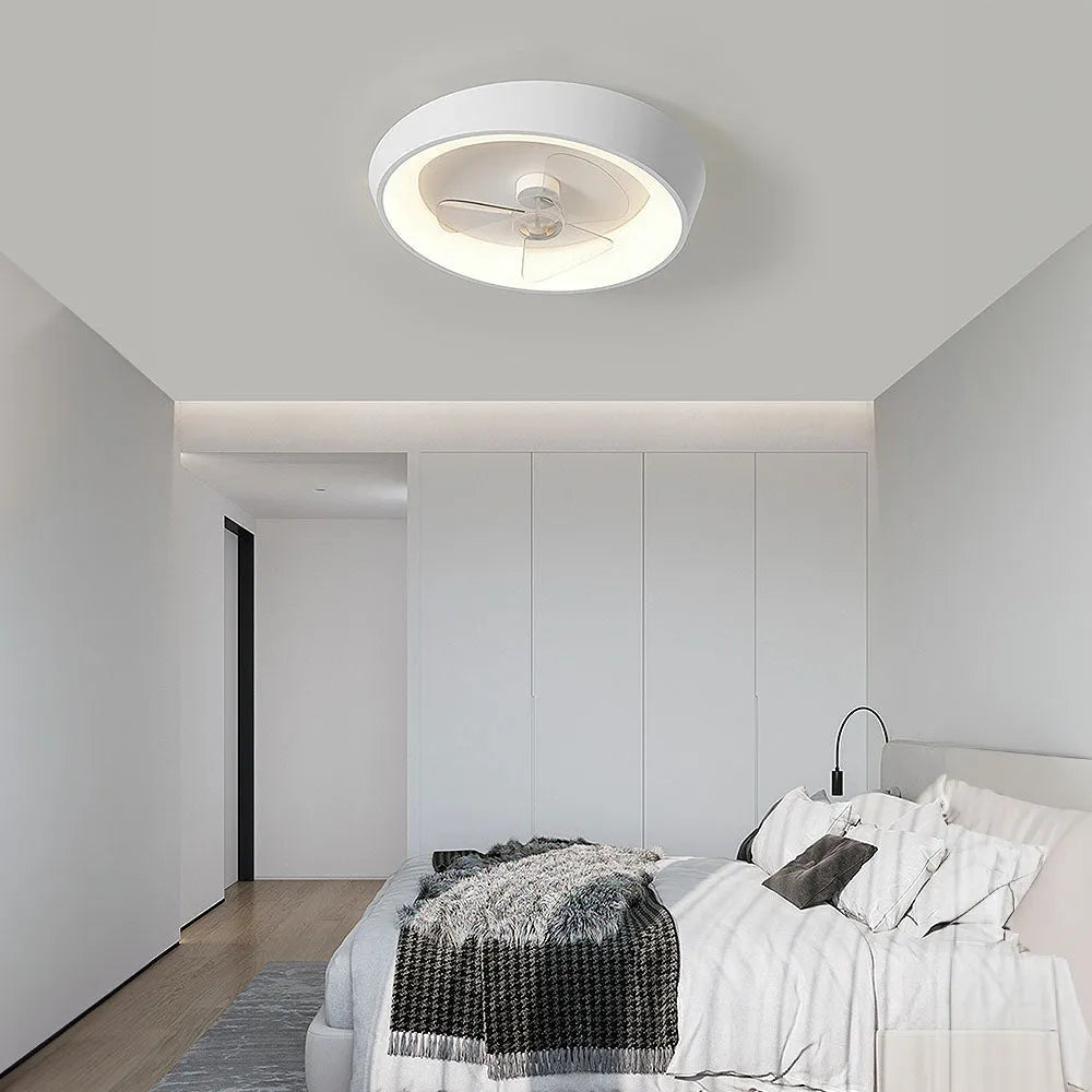 Ceiling Light Iron Fan Modern Minimalist | Lenvor