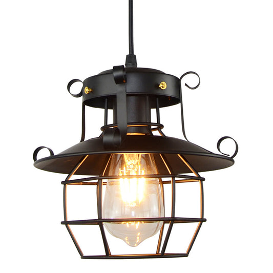 Ceiling Light Iron Industrial Vintage Design | Dinoro
