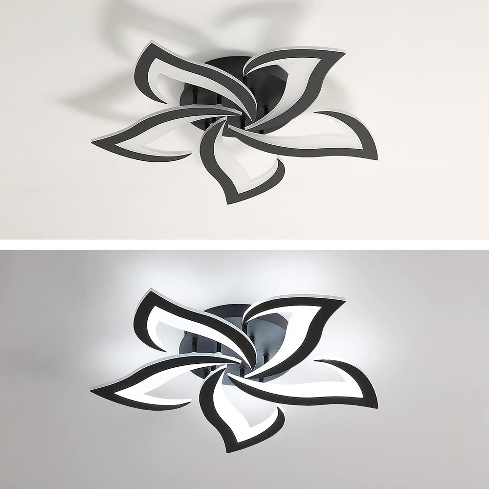 Ceiling Light Iron LED in Modern Flower Shape | Florine