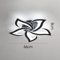 Ceiling Light Iron LED in Modern Flower Shape | Florine