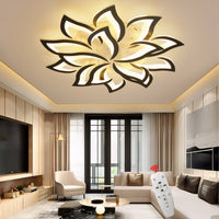 Ceiling Light Iron LED in Modern Flower Shape | Florine