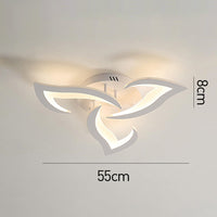 Ceiling Light Iron LED in Modern Flower Shape | Florine