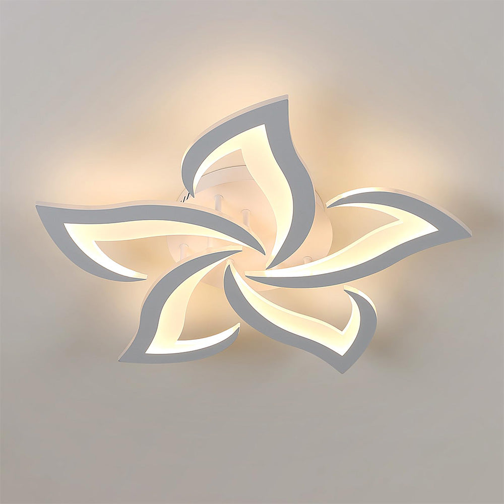 Ceiling Light Iron LED in Modern Flower Shape | Florine