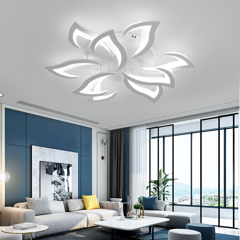 Ceiling Light Iron LED in Modern Flower Shape | Florine