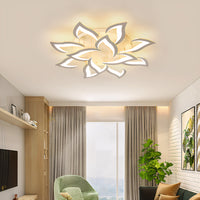 Ceiling Light Iron LED in Modern Flower Shape | Florine