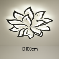 Ceiling Light Iron LED in Modern Flower Shape | Florine