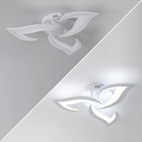 Ceiling Light Iron LED in Modern Flower Shape | Florine