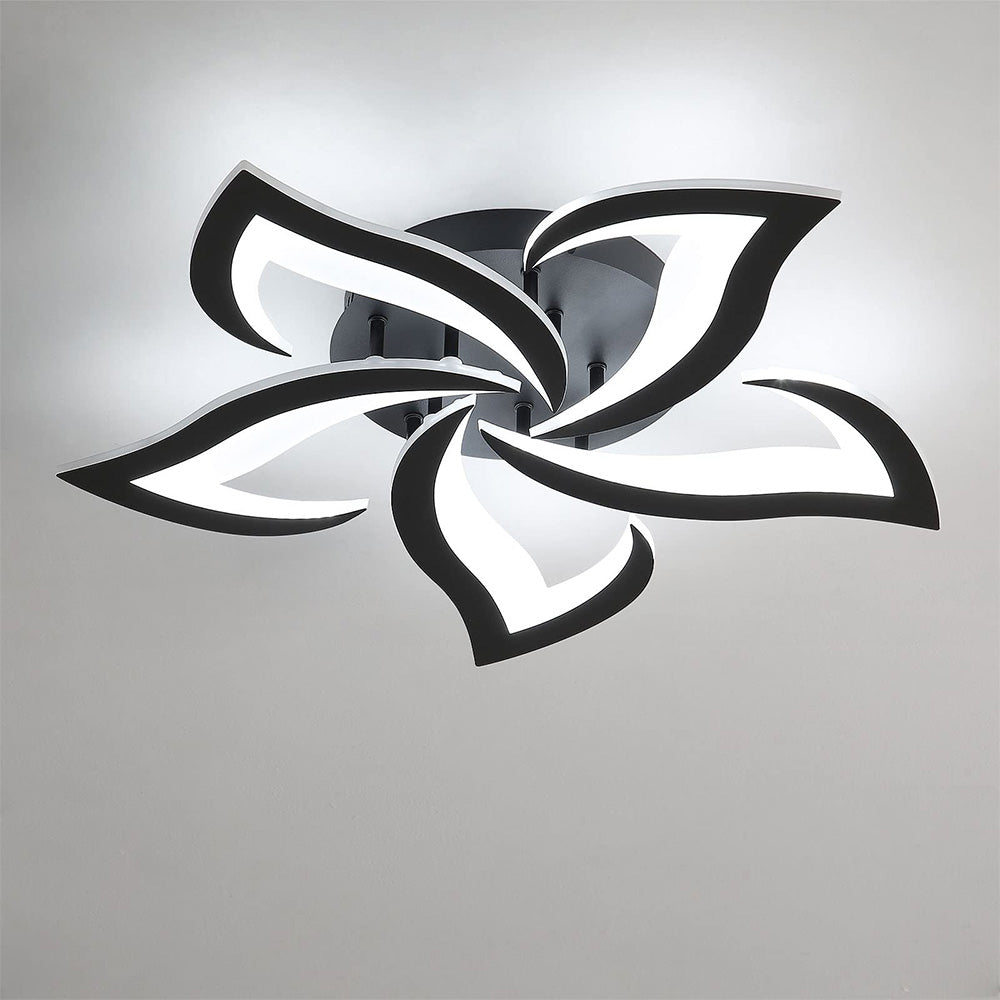 Ceiling Light Iron LED in Modern Flower Shape | Florine