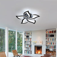 Ceiling Light Iron LED in Modern Flower Shape | Florine