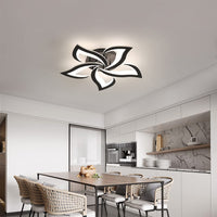 Ceiling Light Iron LED in Modern Flower Shape | Florine