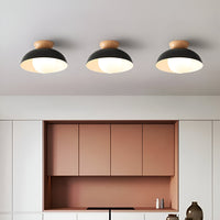 Ceiling Light Iron Shade Nordic Minimalist Design | Norvya