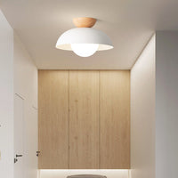 Ceiling Light Iron Shade Nordic Minimalist Design | Norvya
