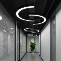 Ceiling Light LED Arc Shape Contemporary Design | Ercilo