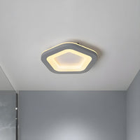 Ceiling Light LED Flush Mount Nordic Acrylic Shade | Pentiro