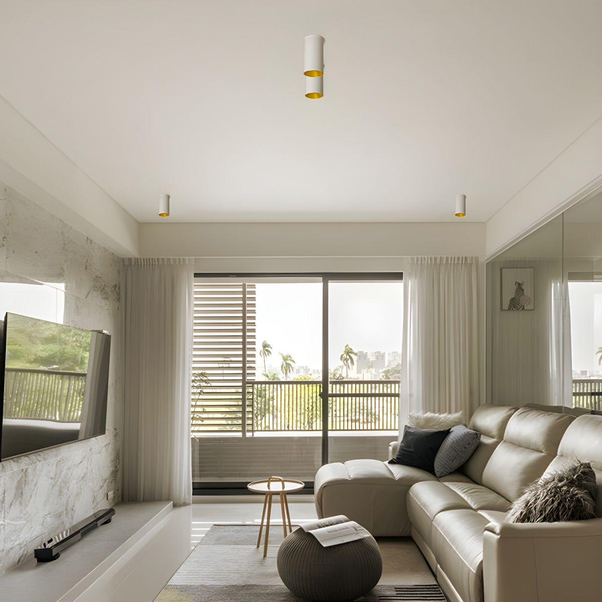 Ceiling Light LED Metal Flush Mount Nordic Style | Tavira