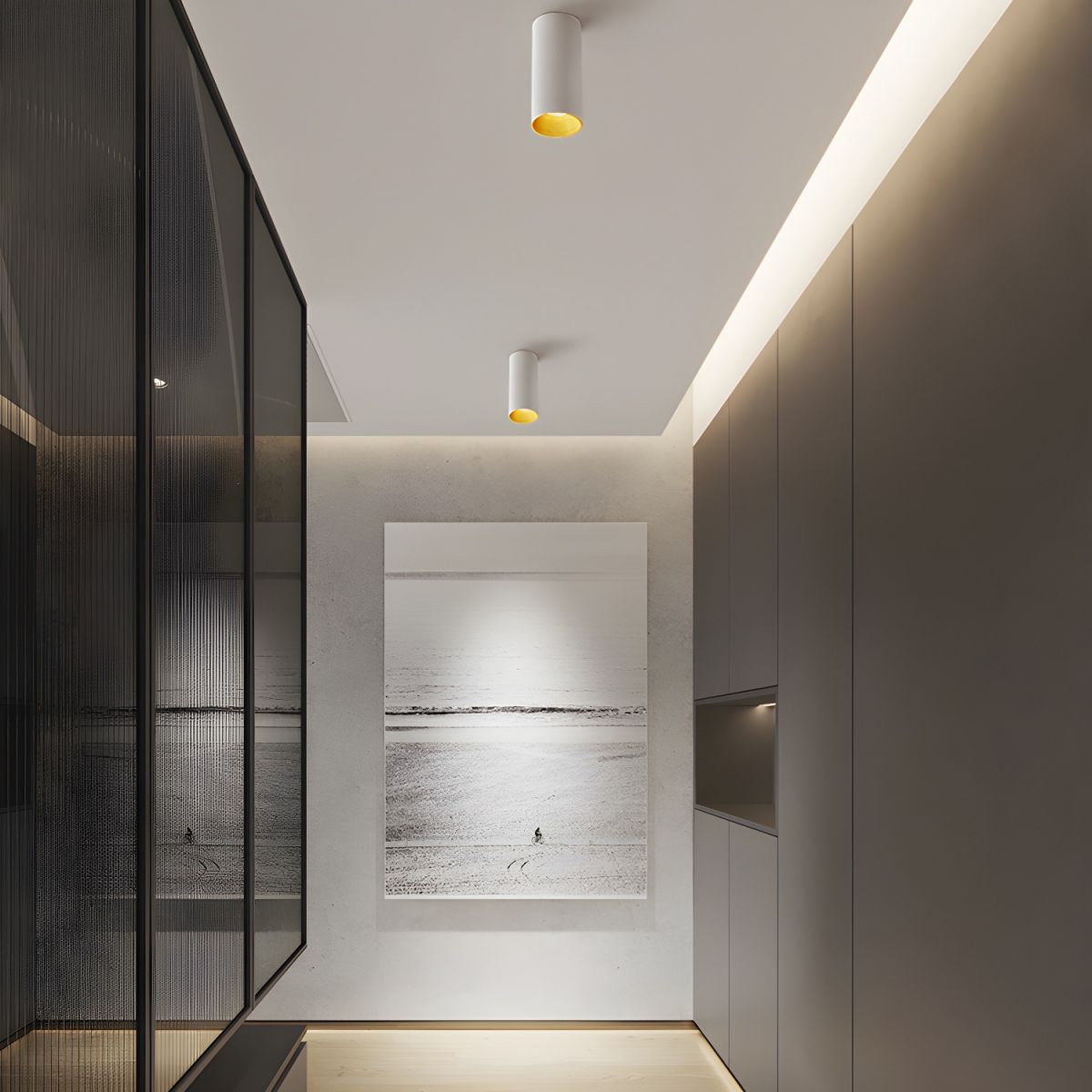 Ceiling Light LED Metal Flush Mount Nordic Style | Tavira