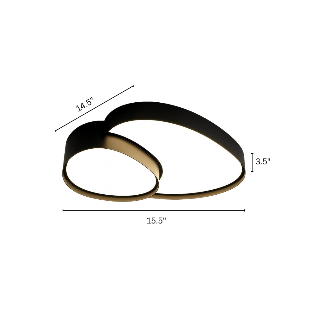 Ceiling Light LED Metal in Scandinavian Style | Warven