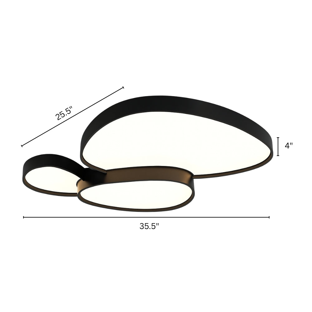 Ceiling Light LED Metal in Scandinavian Style | Warven