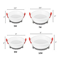 Ceiling Light LED Recessed COB Scandinavian Modern | Linario