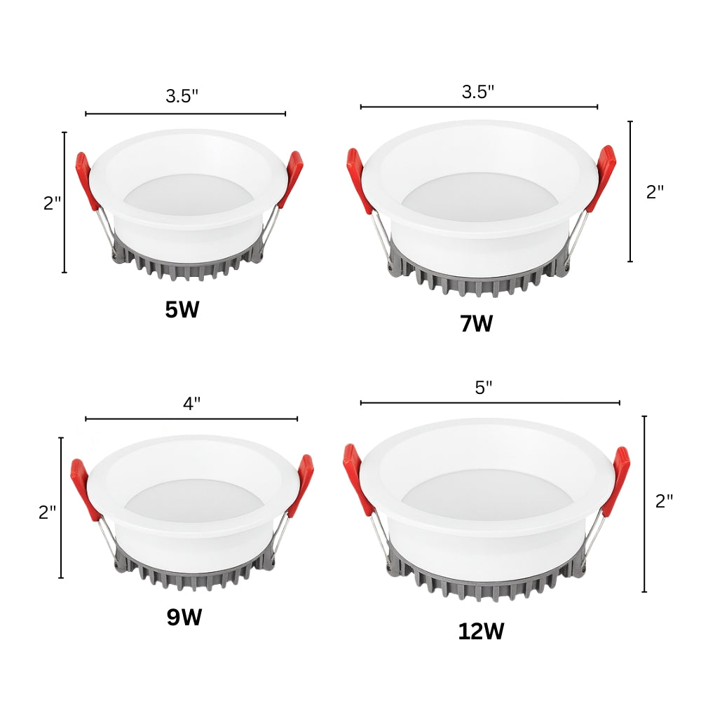 Ceiling Light LED Recessed COB Scandinavian Modern | Linario