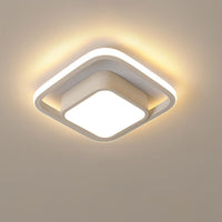Ceiling Light Double Ring LED in Minimalist Style | NarevoCeiling Light LED Square Ring in Modern Style | Nalviro