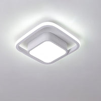 Ceiling Light LED Square Ring in Modern Style | Nalviro