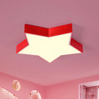 Ceiling Light LED Star Acrylic Kids Room Flush Mount | Stellio